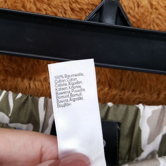 HANRO Shorts Mens Small Green Floral Pull On Drawstring Lightweight DAY & NIGHT - Picture 5 of 9